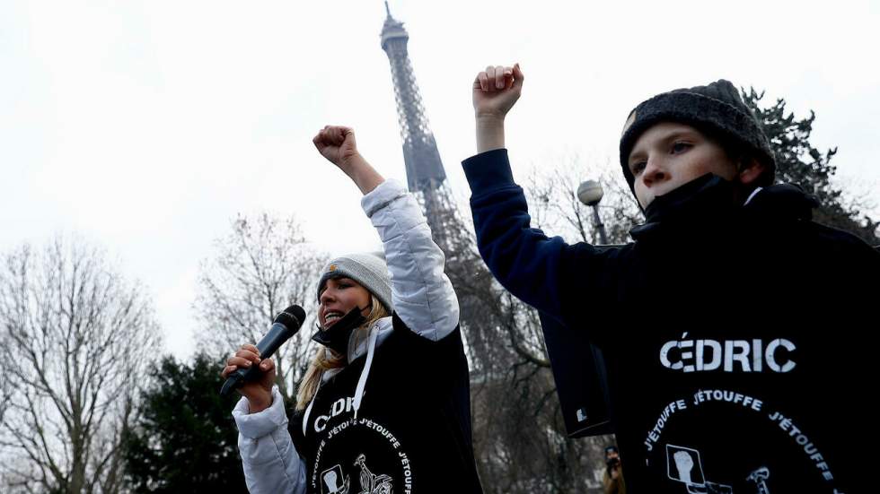 Violences policières : des centaines de manifestants à Paris en hommage à Cédric Chouviat