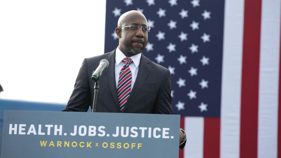États-Unis : Raphael Warnock, l'héritier de Martin Luther King qui fait trembler les républicains États-Unis : Raphael Warnock, l'héritier de Martin Luther King qui fait trembler les républicains