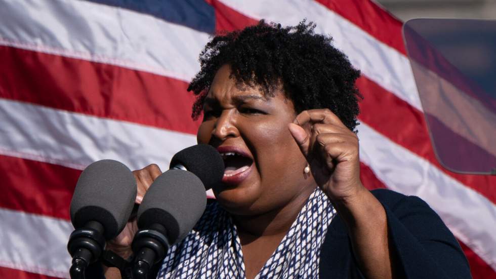 La militante Stacey Abrams, "étoile montante" du Parti démocrate américain