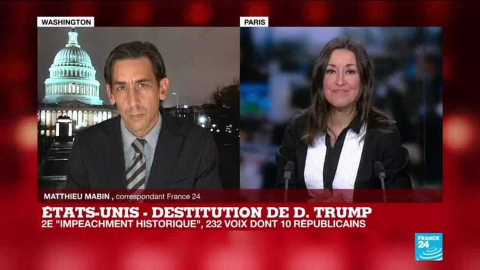 Après un deuxième "impeachment" historique, l'inconnue du procès de Donald Trump au Sénat