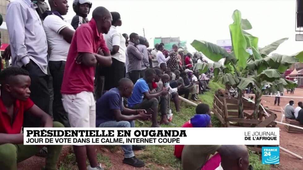 Présidentielle en Ouganda : journée de vote dans le calme, Internet coupé Présidentielle en Ouganda : journée de vote dans le calme, Internet coupé