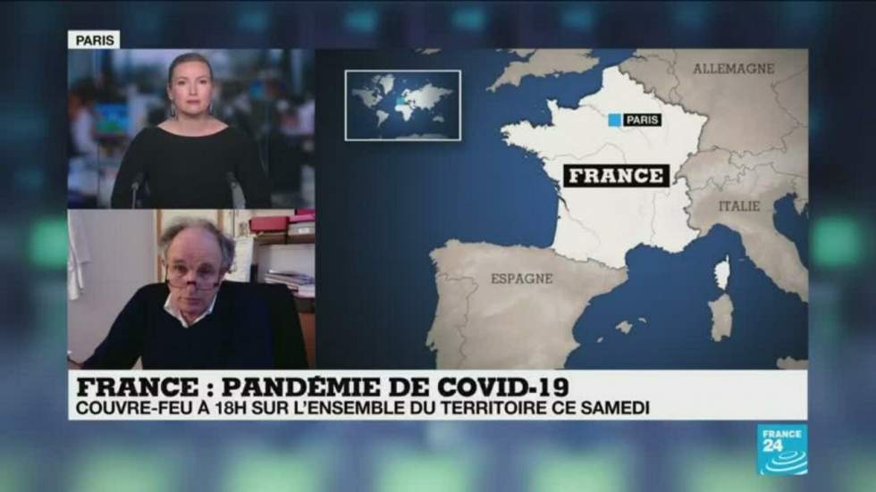 Covid-19 : la France sous couvre-feu dès 18 heures, le cap des 70 000 morts franchi