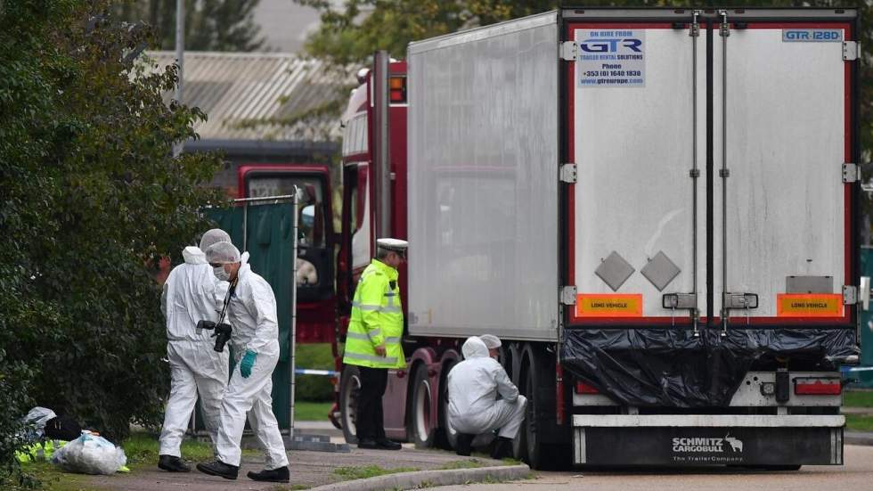 Camion charnier en Angleterre : quatre hommes condamnés jusqu'à 27 ans de prison