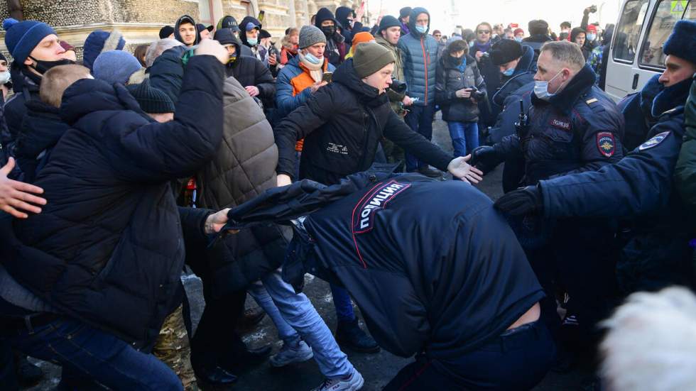 En Russie, plus de 3 300 arrestations lors de manifestations en soutien à Alexeï Navalny