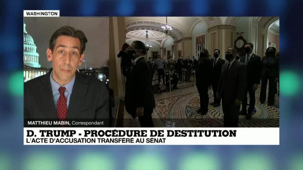 Impeachment : l'acte d'accusation contre Donald Trump a été transmis au Sénat Impeachment : l'acte d'accusation contre Donald Trump a été transmis au Sénat