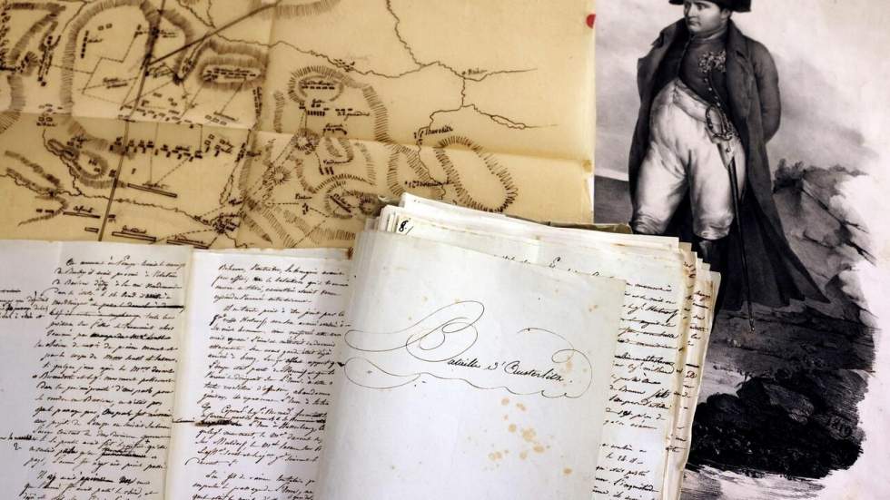 Un manuscrit annoté par Napoléon sur la bataille d'Austerlitz en vente pour 1 million d'euros