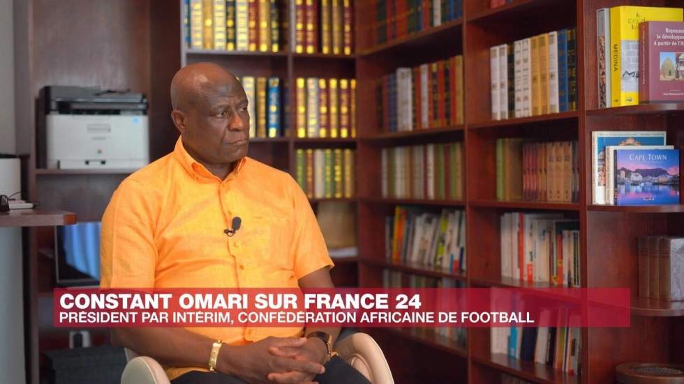 Constant Omari, président par intérim de la CAF : "Jusqu'ici, le CHAN se passe très bien"