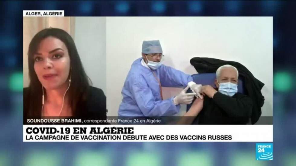 En Algérie, la campagne de vaccination anti-covid-19 débute à Blida