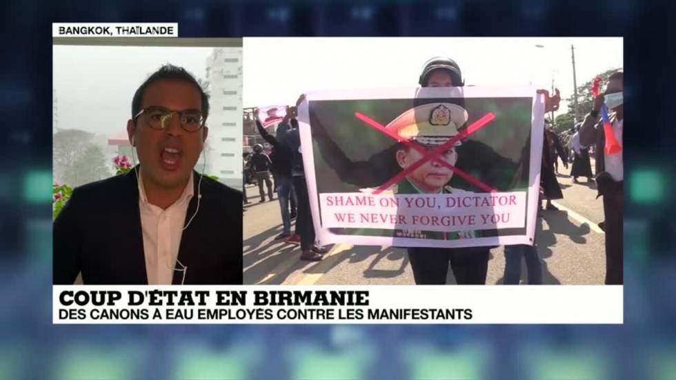 En Birmanie, les manifestants anti-coup d'État bravent les menaces de l'armée