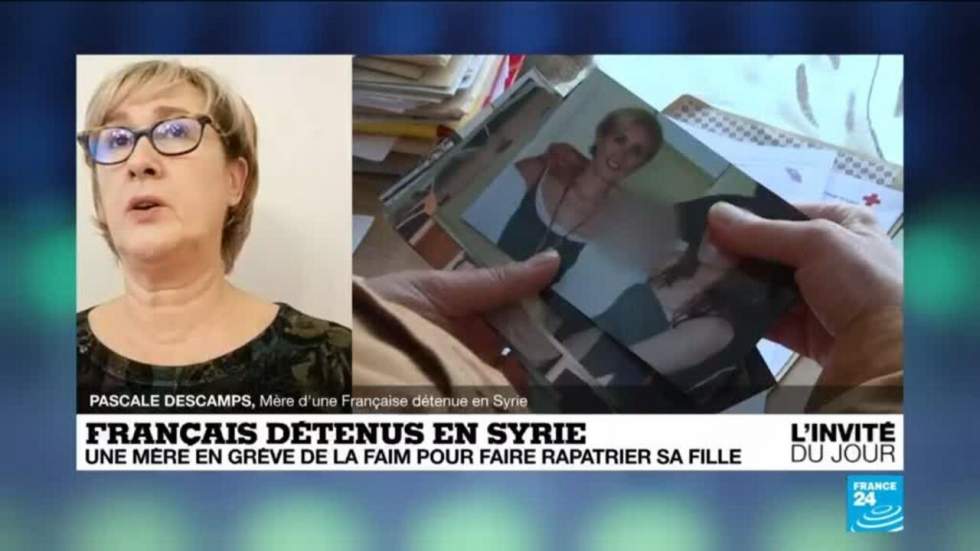 Pascale Descamps : "On laisse ma fille mourir à petit feu en Syrie"