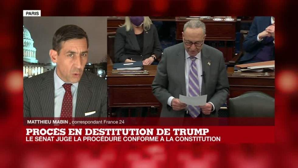 Le Sénat juge le procès de Donald Trump conforme à la Constitution