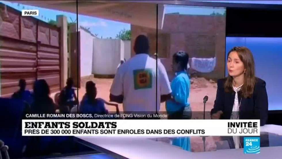 Camille Romain Des Boscs et la situation des 300 000 enfants-soldats dans le monde Camille Romain Des Boscs et la situation des 300 000 enfants-soldats dans le monde