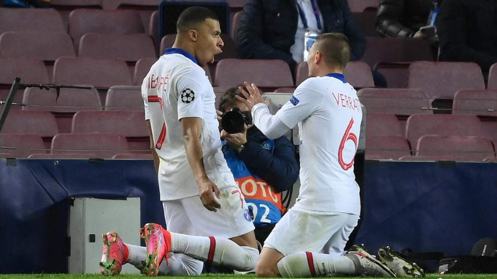 Ligue des champions : grâce à Mbappé, le PSG réalise un exploit à Barcelone Ligue des champions : grâce à Mbappé, le PSG réalise un exploit à Barcelone