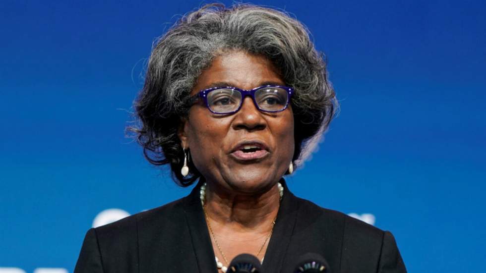 Le Sénat américain confirme Linda Thomas-Greenfield comme ambassadrice à l'ONU