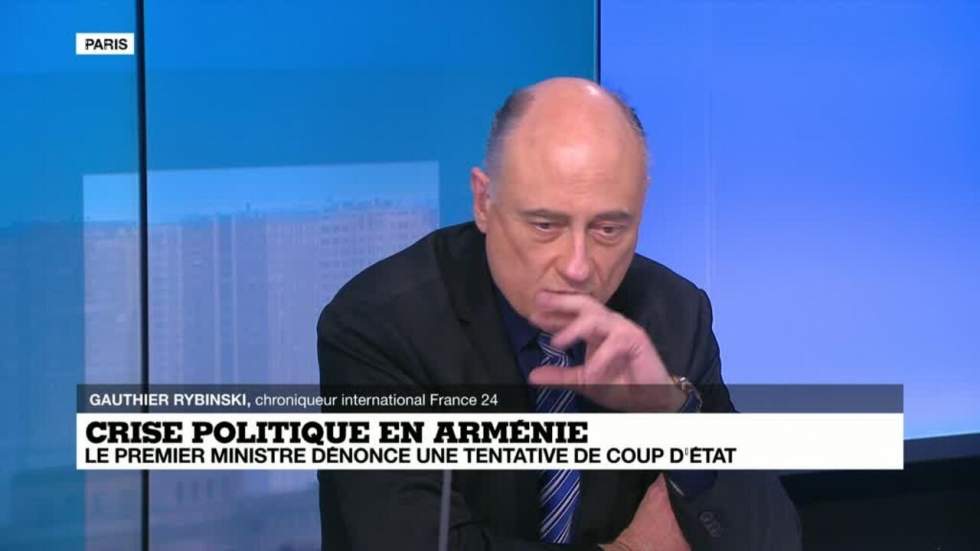 Arménie : le Premier ministre dénonce une tentative de coup d'État et limoge le chef d'état-major