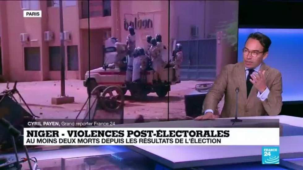 Présidentielle au Niger : les manifestations se poursuivent, des bâtiments incendiés