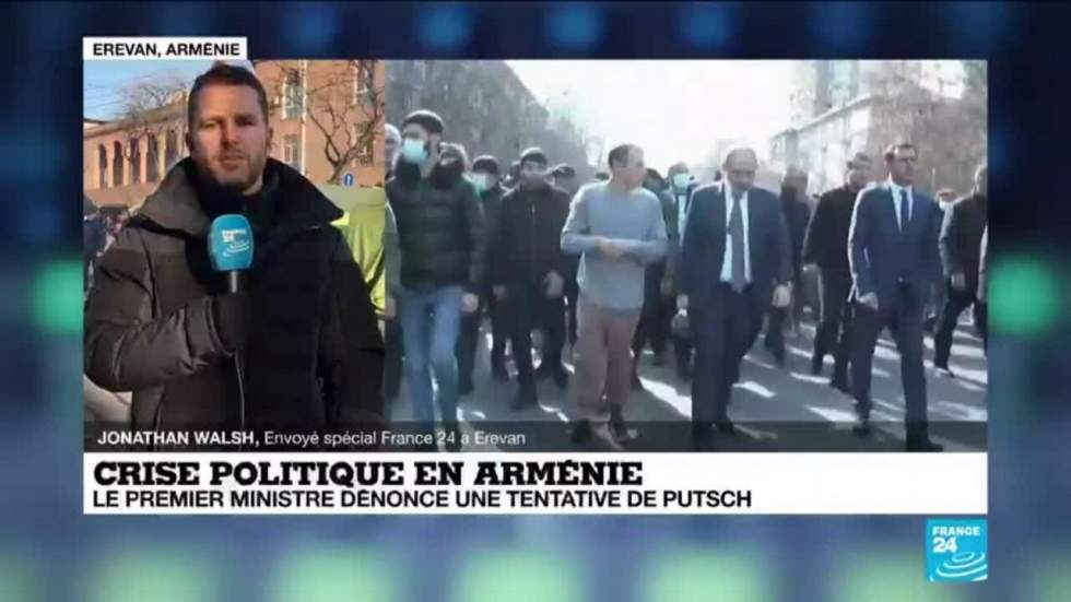 Arménie : "Ce n’est pas vraiment un coup d’État, l'armée n'est pas mobilisée" Arménie : "Ce n’est pas vraiment un coup d’État, l'armée n'est pas mobilisée"
