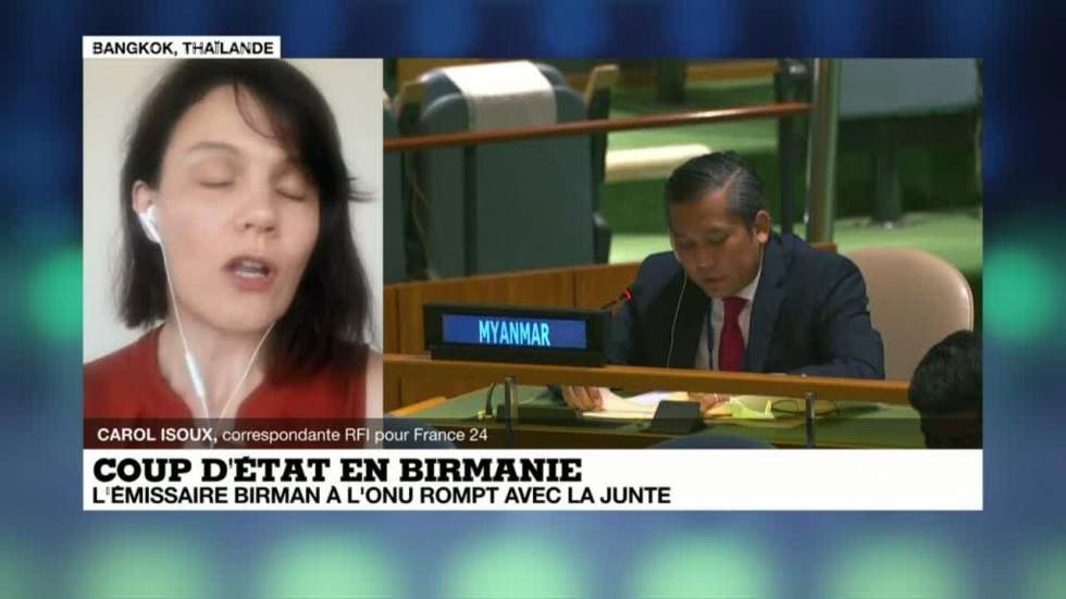 L'ambassadeur de Birmanie à l'ONU rompt spectaculairement avec la junte