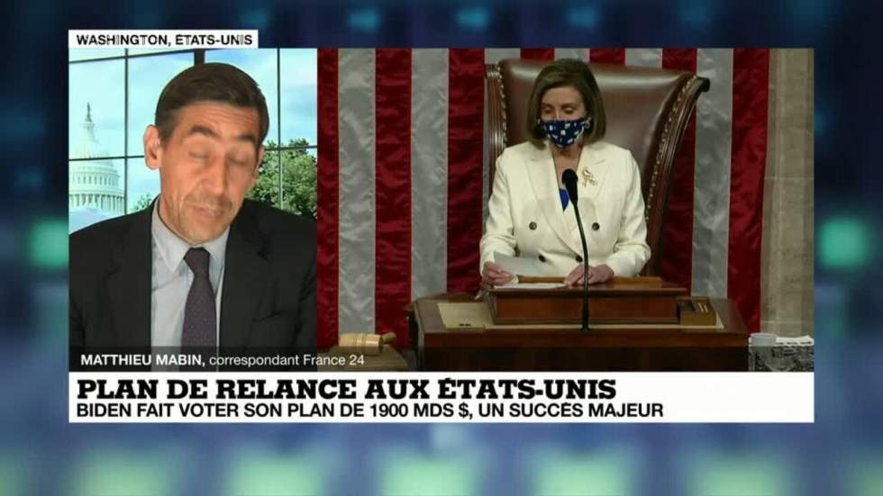 États-Unis : le Congrès adopte le plan de relance économique, victoire majeure pour Joe Biden