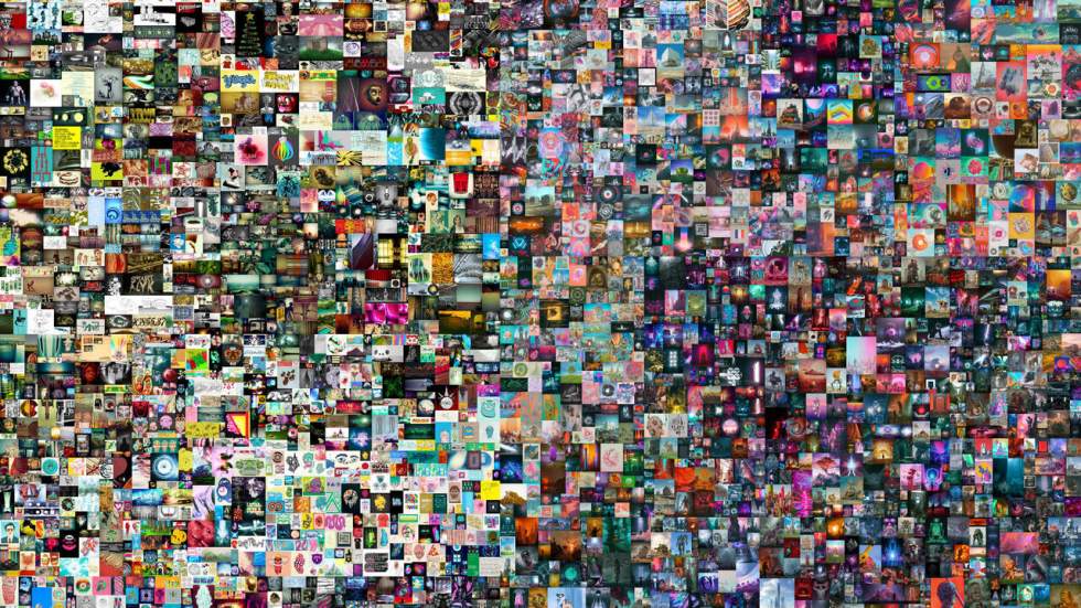 Une œuvre numérique de l’artiste américain Beeple vendue 69,3 millions de dollars, un record Une œuvre numérique de l’artiste américain Beeple vendue 69,3 millions de dollars, un record