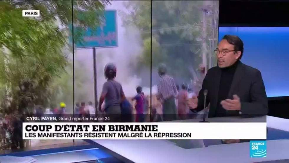 Répression meurtrière en Birmanie : le chef de la junte sanctionné par l'UE Répression meurtrière en Birmanie : le chef de la junte sanctionné par l'UE