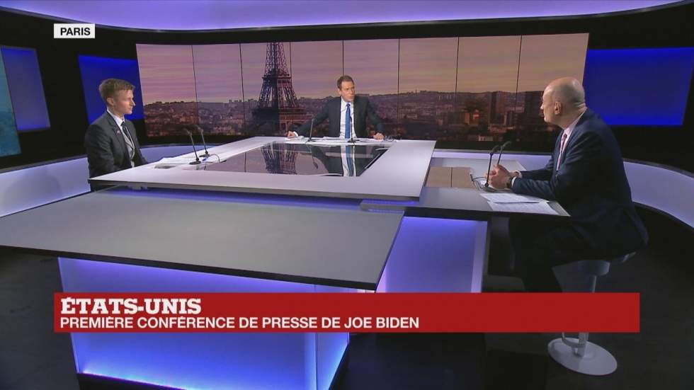 États-Unis : première conférence de presse de Joe Biden