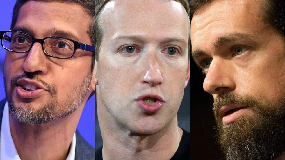 États-Unis : Google, Facebook et Twitter sous le feu des critiques au Congrès