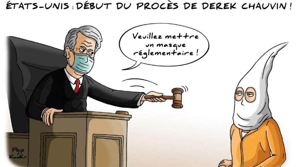 L'actu en dessin : Derek Chauvin jugé pour la mort de George Floyd L'actu en dessin : Derek Chauvin jugé pour la mort de George Floyd