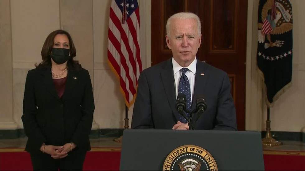 Verdict dans l'affaire George Floyd : soulagement dans le pays, un "pas géant en avant" pour Joe Biden Verdict dans l'affaire George Floyd : soulagement dans le pays, un "pas géant en avant" pour Joe Biden