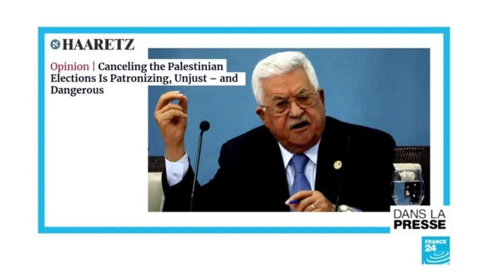 "Mahmoud Abbas annonce le report des élections palestiniennes"