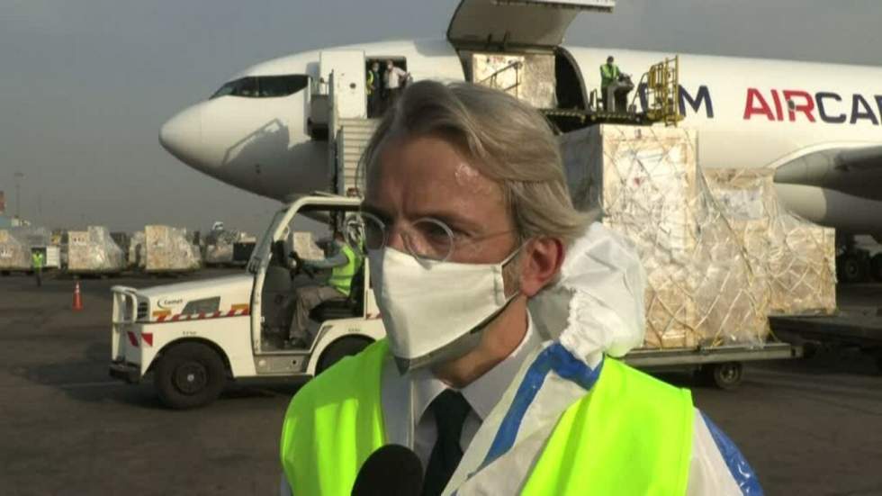 Covid-19 en Inde : arrivée de l'aide internationale, dont un avion français