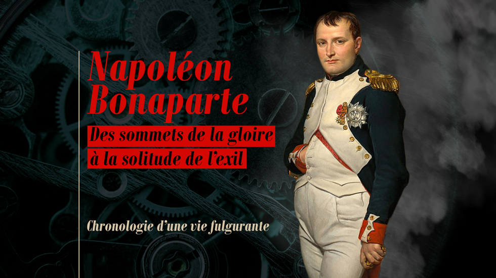 Chronologie : Napoléon Bonaparte, des sommets de la gloire à la solitude de l'exil