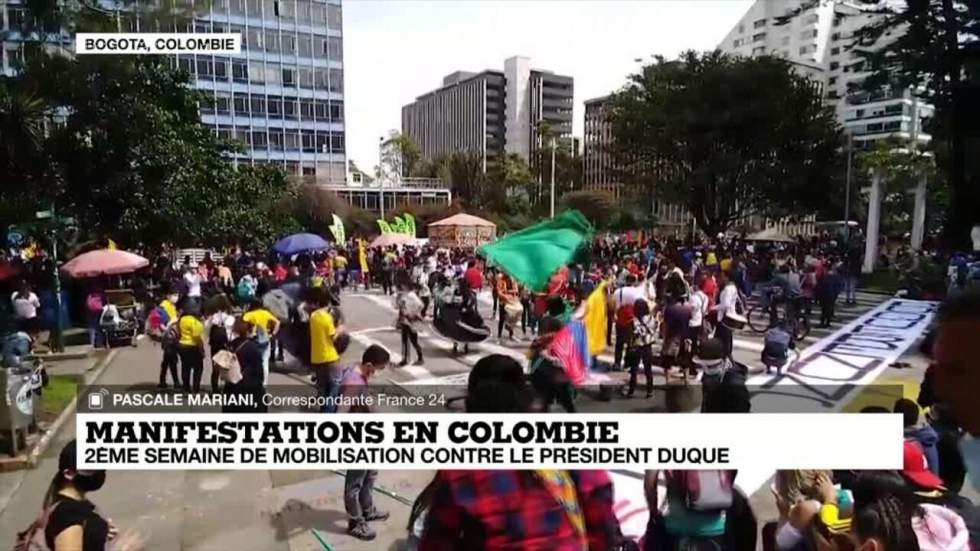 Colombie : la pression monte sur le président après une semaine de manifestations