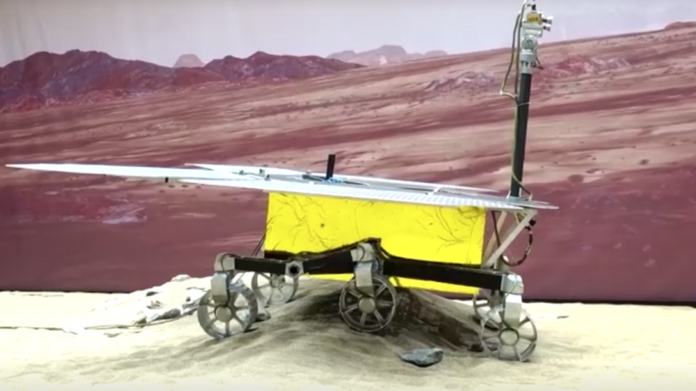 La Chine réussit à poser un robot sur Mars, une première