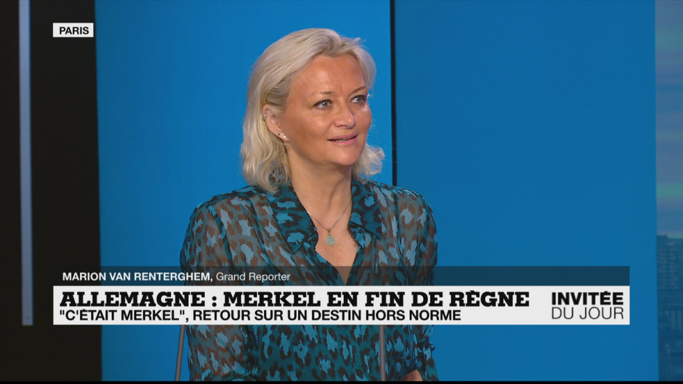 Marion Van Renterghem : "Angela Merkel est une icône pop"