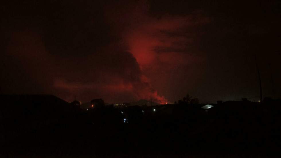 En RD Congo, le volcan Nyiragongo est entré en éruption