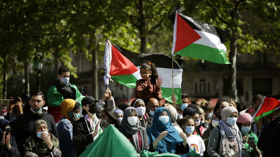 Des milliers de personnes ont à nouveau manifesté en France en soutien aux Palestiniens