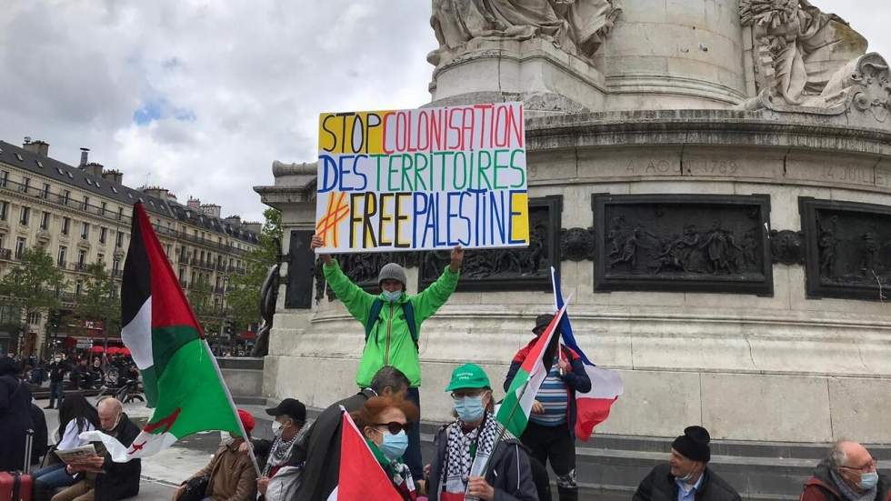 Manifestation pro-palestinienne à Paris : "La France est complice d’Israël"