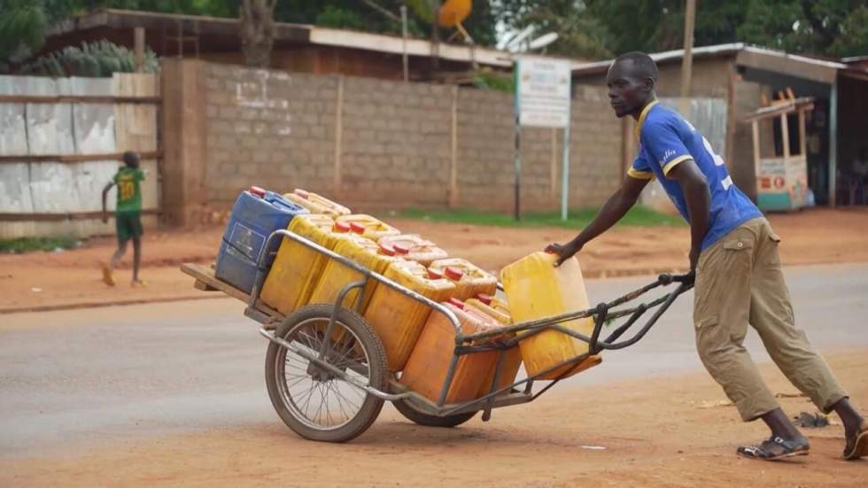 La galère de l'eau à Bangui