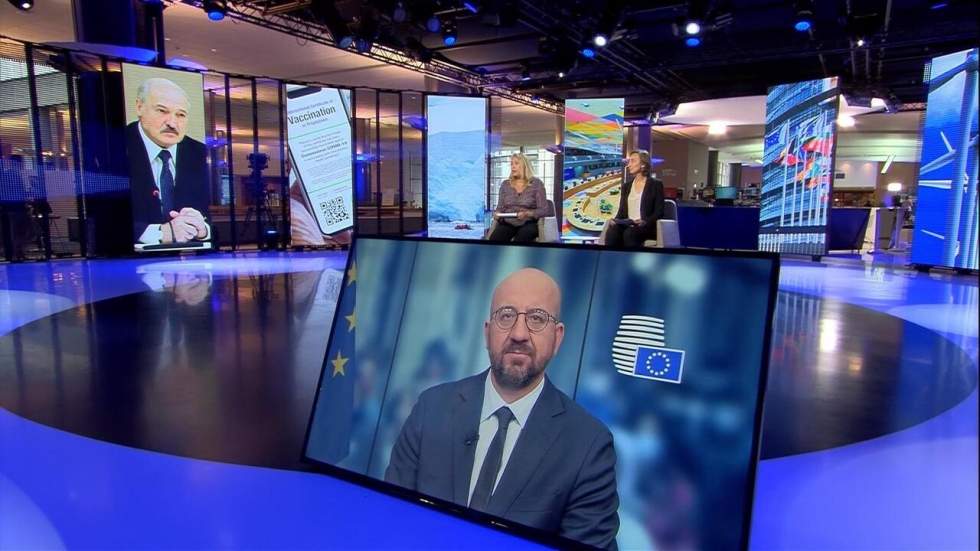 Charles Michel condamne “la provocation inacceptable, choquante et scandaleuse” de la Biélorussie