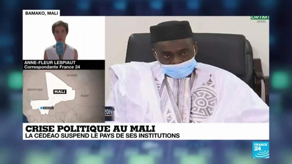 La Cédéao suspend le Mali de ses institutions en réponse au récent double putsch La Cédéao suspend le Mali de ses institutions en réponse au récent double putsch