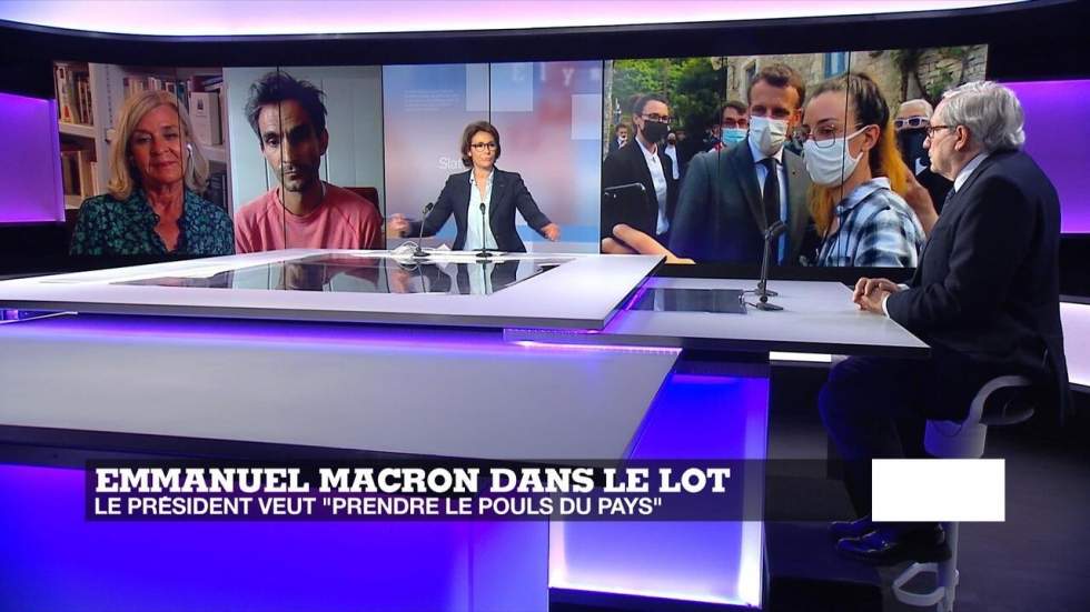 Emmanuel Macron dans le Lot : le chef de l'État entame son tour de France Emmanuel Macron dans le Lot : le chef de l'État entame son tour de France