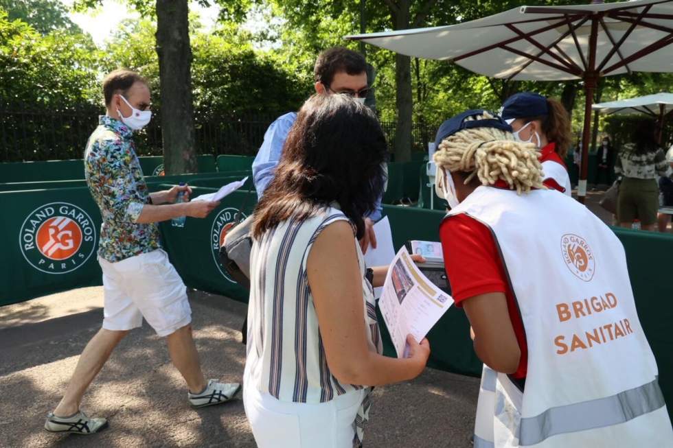 Roland-Garros inaugure le pass sanitaire : "L'ambiance va être plus sympa"