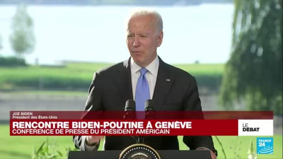 Sommet Vladimir Poutine-Joe Biden : "Il y a un intérêt mutuel à coopérer"