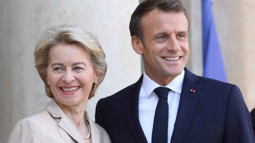 Ursula von der Leyen reçue à Paris pour donner son feu vert au plan de relance français Ursula von der Leyen reçue à Paris pour donner son feu vert au plan de relance français