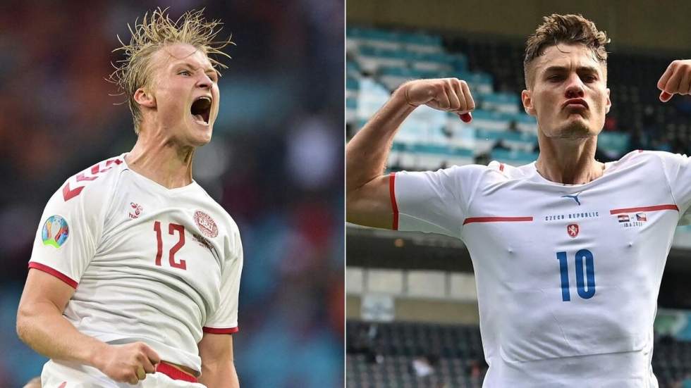 Euro-2021 : le Tchèque Schick et le Danois Dolberg prennent leur revanche