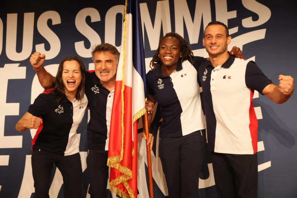 JO de Tokyo : Clarisse Agbegnenou et Samir Aït Saïd porte-drapeaux de la France