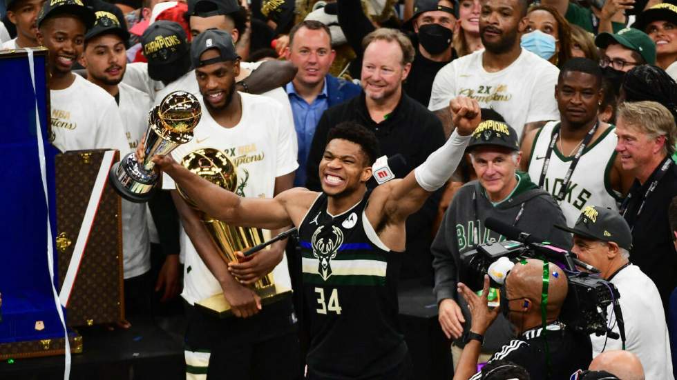 Les Milwaukee Bucks sacrés champions NBA aux dépens des Phoenix Suns