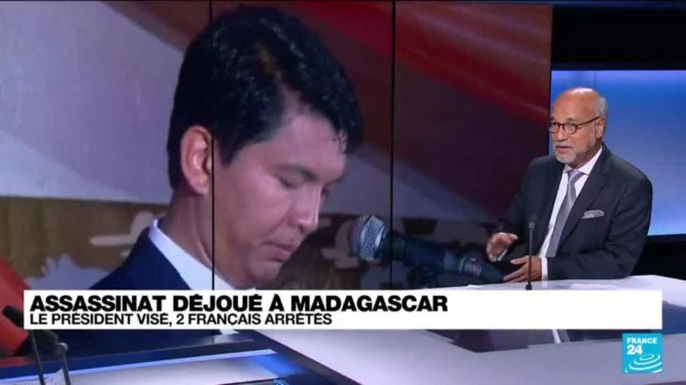 Madagascar : une tentative d'assassinat du président déjouée, deux Français arrêtés
