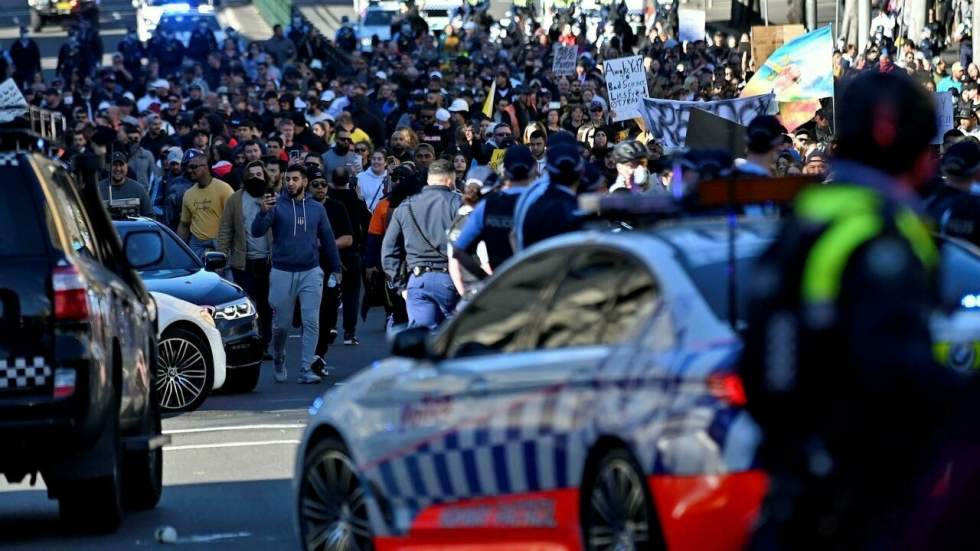 Australie : heurts à Sydney lors d'un rassemblement contre les mesures de confinement